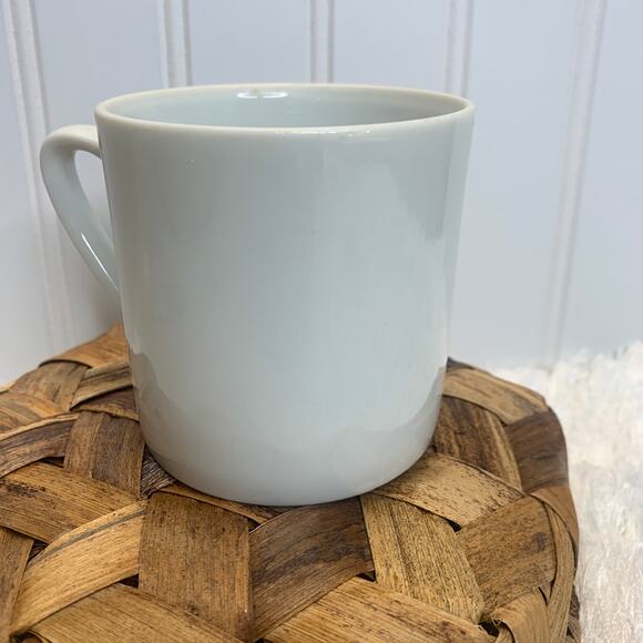 Panda Coffee Cup Mug White Black Handpainted 3" x 3" - Picture 2 of 6